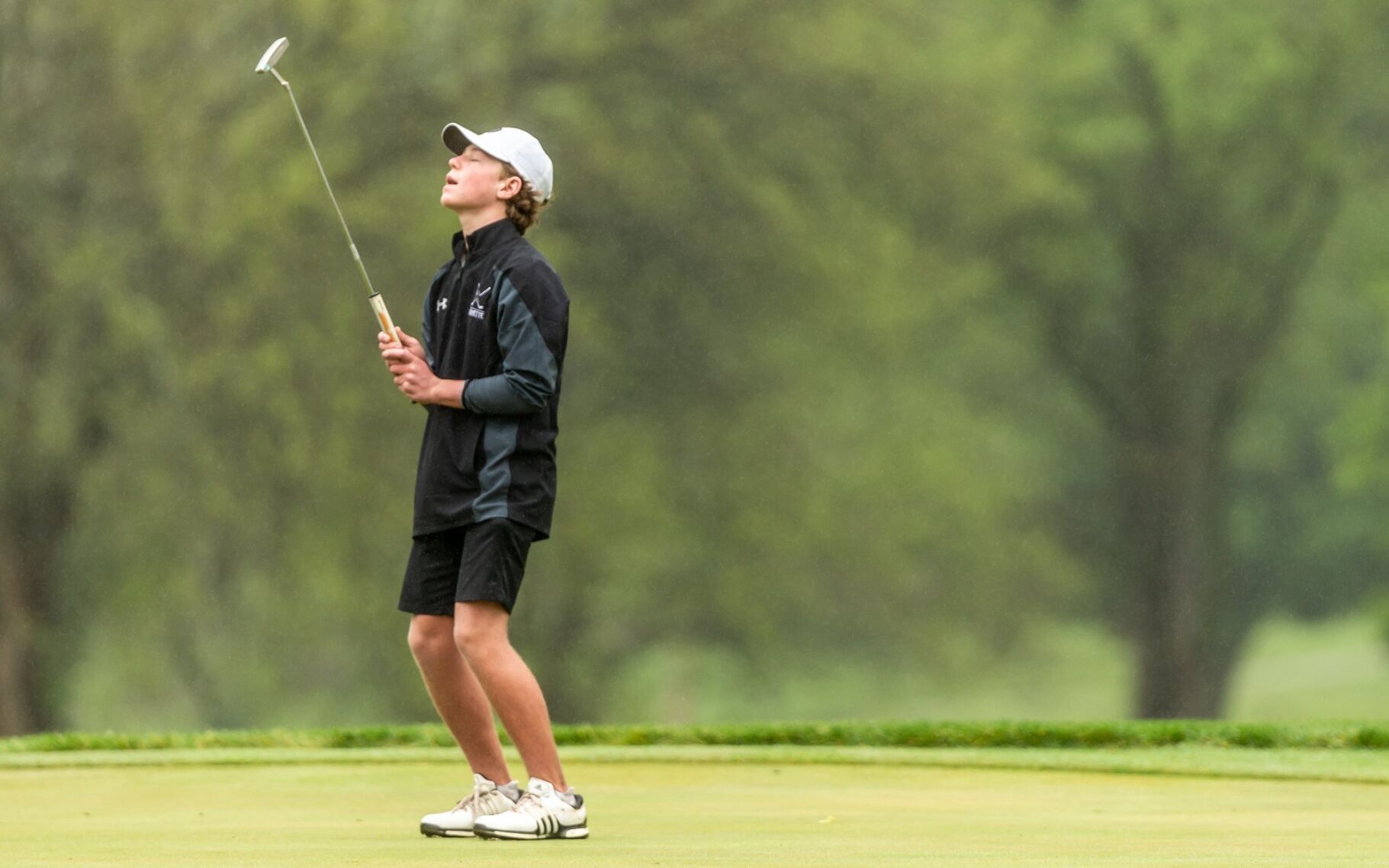 Class 5 boys golf state tournament, Round 1